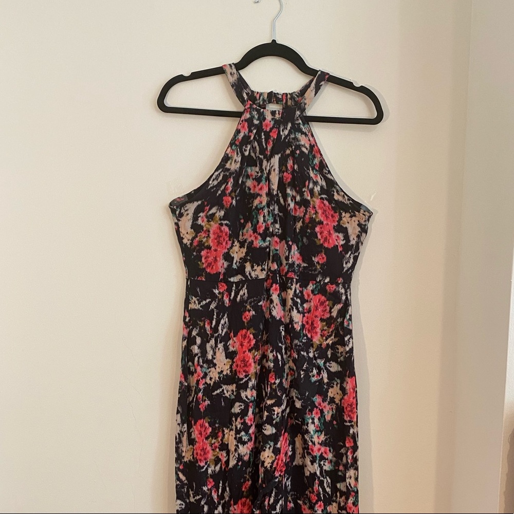ASTR - Size M - Maxi pink / black dress